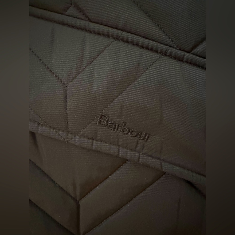 NWTs Barbour Bonnie Quilted Jacket. Black. Size 8 US (12 UK). - Picture 7 of 12